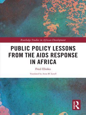 cover image of Public Policy Lessons from the AIDS Response in Africa